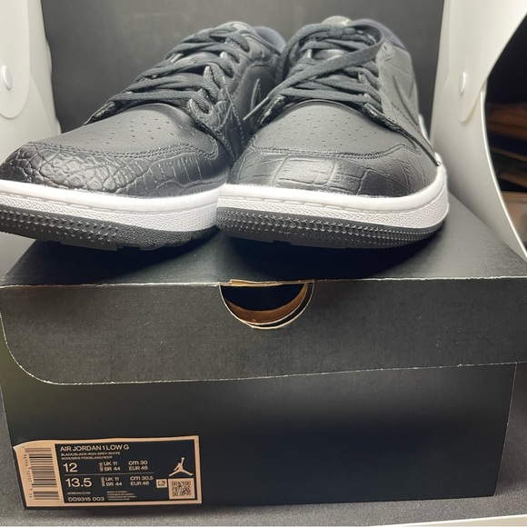 Air Jordan 1 Low G Black Croc DD9315-003 (2023) - Picture 5 of 9